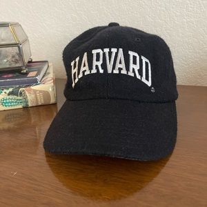 Vintage wool Harvard cap